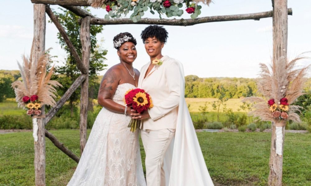 Tracey Whitehead & Kia Baker 7.2022 wedding 1